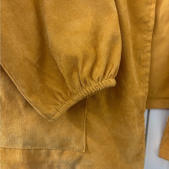 Mustard Yellow Corduroy Jacket - Picture 3 of 5